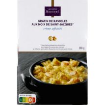 Monoprix gourmet gratin de ravioles aux saint jacques 290g - Monoprix Gourmet