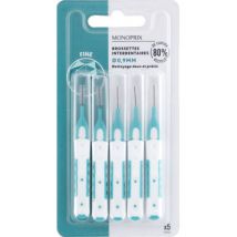 brossettes interdentaires fines 0 9mm x5 - Monoprix