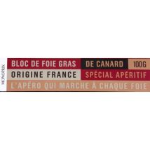Monoprix bloc de foie gras de canard spécial apéritif 100g - Monoprix