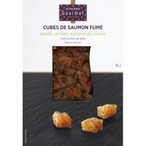Monoprix gourmet cubes de saumon fumé aneth arôme naturel de citron 90g - Monoprix Gourmet
