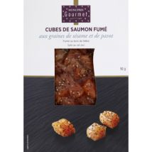 Monoprix gourmet cubes de saumon fumé aux graines de sésame 90g - Monoprix Gourmet