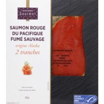 Monoprix gourmet saumon rouge du pacifique x2 tranches 60g - Monoprix Gourmet