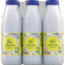 Monoprix bio lait demi-écrémé stérilisé uht 6x50cl Biologique - Monoprix Bio