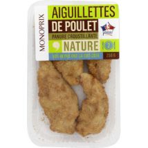 Monoprix aiguillettes de poulet nature 250g - Monoprix