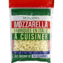 Monoprix cossettes mozzarella 150g - Monoprix