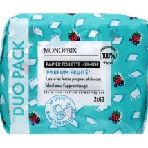 Monoprix bébé papier toilette humide 2x60 pour Bébé - Monoprix Bébé