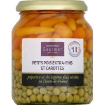 petits pois extra-fins et carottes 215g - Monoprix Gourmet