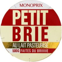 petit brie au lait pasteurisé 500g - Monoprix