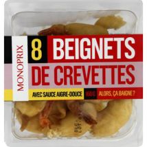 Monoprix beignets de crevettes avec sauce aigre-douce 160g - Monoprix