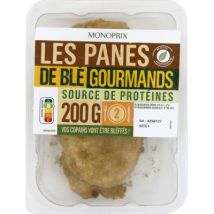 Monoprix x2 escalopes panées de blé 200g - Monoprix