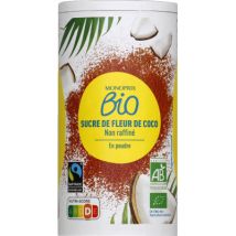 Monoprix bio origines sucre de fleur de coco en poudre 250g Commerce Équitable;biologique - Monoprix Bio Origines