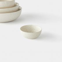 bol beige mouchette 10cm - Monoprix Maison