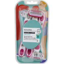 rasoirs jetables précision 5 lames x3 - Monoprix