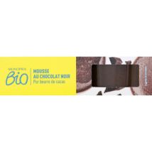 mousse au chocolat noir 2x70g Biologique - Monoprix Bio