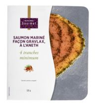 saumon mariné façon gravlax 120g - Monoprix Gourmet