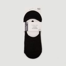 Monoprix protège-pieds en coton x2 gris tu pour femme - Monoprix