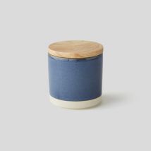 Monoprix maison boîte en réactive avec couvercle en bambou, 11x11cm - Monoprix Maison