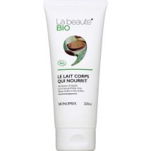 Monoprix la beauté bio le lait corps qui nourrit 200ml