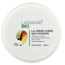 la beauté bio la crème corps qui hydrate 200ml