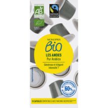 café pur arabica les andes 10 capsules - 52g Commerce Équitable,biologique - Monoprix Bio