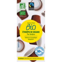 Monoprix bio café pur arabica éthiopie de sidamo 10 capsules 52g Commerce Équitable;biologique - Monoprix Bio