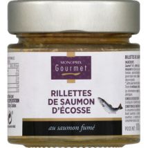 Monoprix gourmet rillettes de saumon d'ecosse au saumon fumé 100g - Monoprix Gourmet