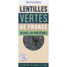 Monoprix lentilles vertes de france 500g - Monoprix
