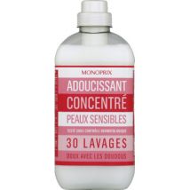 adoucissant peaux sensibles 750ml - Monoprix