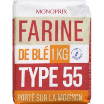 Monoprix farine de blé type 55 1kg pour Enfant - MONOPRIX