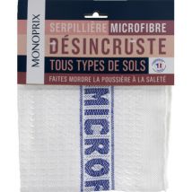 serpillière microfibre 45x50 cm - Monoprix