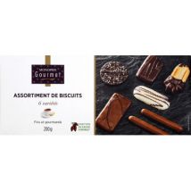 Monoprix gourmet assortiments de biscuits 6 variétés 200g - Monoprix Gourmet