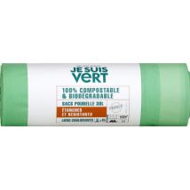 Monoprix vert sacs poubelle biodégrables 10x30l