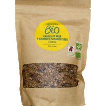 Monoprix bio granola chocolat noir et amandes caramélisées 350g Commerce Équitable;biologique - Monoprix Bio