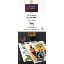 café arabica ethiopie yrgacheffe x10 capsules 52g Commerce Équitable - Monoprix Gourmet