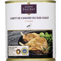 Monoprix gourmet confit de canard x2 cuisses 800g - Monoprix Gourmet