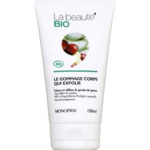 Monoprix la beauté bio le gommage corps qui exfolie 150ml