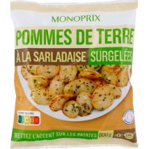 Monoprix pommes de terre à la salardaise surgelés 600g - Monoprix