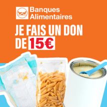 Panier banque alimentaire 15€