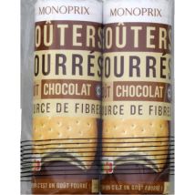 Monoprix goûters fourrés au chocolat 2x300g - Monoprix