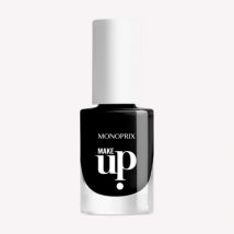 make up vernis à ongles n°22 noir 5ml - Monoprix Makeup