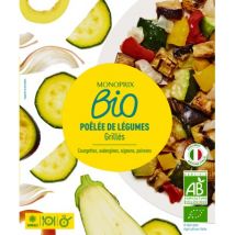 Monoprix bio poêlée légumes grillées 600g Biologique - Monoprix Bio