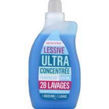 Monoprix lessive liquide ultra concentrée 980ml - Monoprix