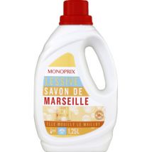 lessive savon de marseille 1,25l - Monoprix