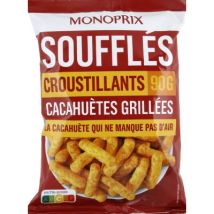 Monoprix soufflé cacahuètes grillées 90g - Monoprix
