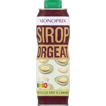 sirop orgeat à diluer 75cl - Monoprix