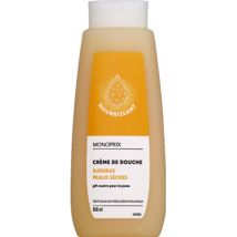 gel de douche surgras peaux sèches 500ml - Monoprix