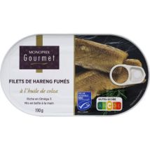 filets de hareng fumés colza 190g - Monoprix Gourmet