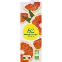 Monoprix jus pamplemousse rose bio 1l Biologique - Monoprix