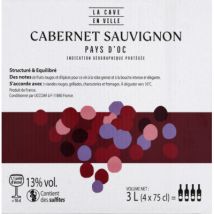 cabernet sauvignon igp cubi 3l