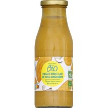Monoprix bio soupe patate douce coco gingembre 50cl Biologique - Monoprix Bio